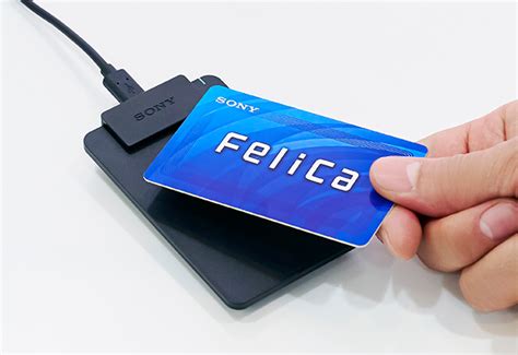 sony felica nfc reader|felica card sony.